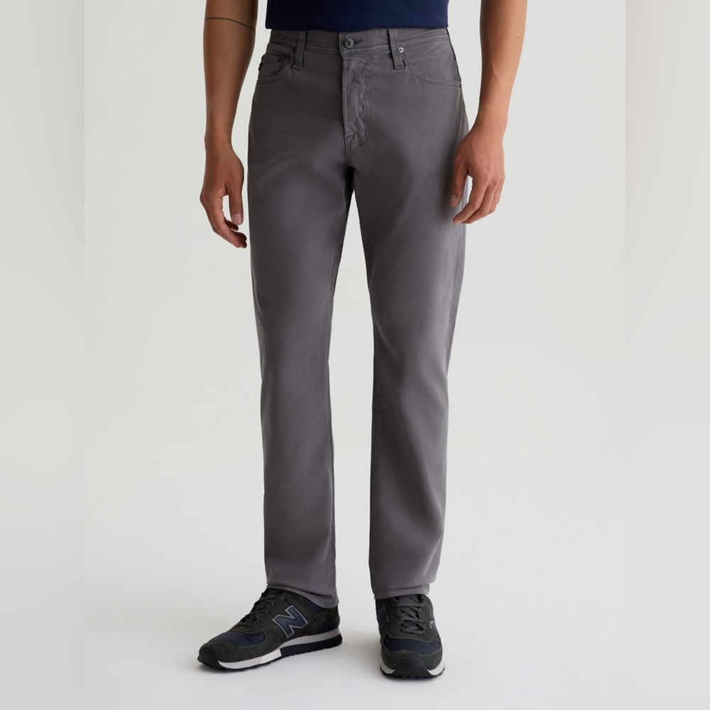 AG Adriano Goldschmied The Graduate Tailored Leg Pants - Grey - 32x32